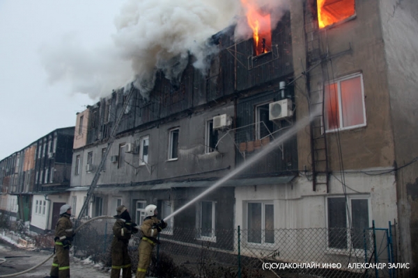 Объявлен сбор помощи пострадавшим на пожаре в Судаке