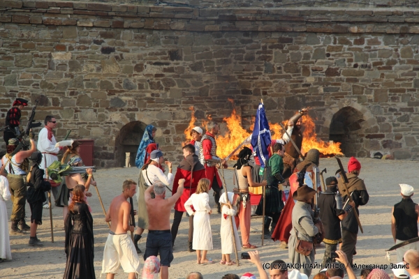 Закрытие Международного Рыцарского Фестиваля &#039;Генуэзский Шлем&#039; 16 августа 2015 года