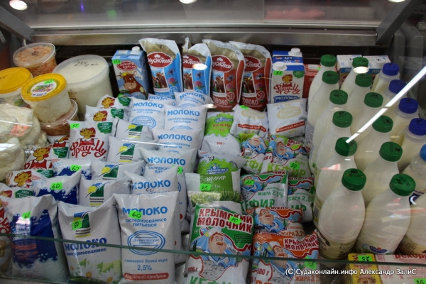 Молочные продукты в магазине Челентано обзор цен
